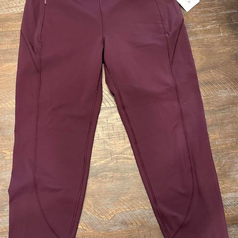 Athleta Women's Burgundy and Purple Joggers-tracksuits